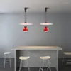 Kroonluchters Italiaanse LED Home Deco Aluminium Designer Flexibele op en neer glans kroonluchter armatuur hangende lampen voor eetkamer