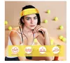 Titanium Sport Accessories 12 pcs Jaune Softball Bandeau Respirant Élastique Balle Impression Tête Wrap Cheveux Bandana Entraînement Réglable Anti-Transpiration pour Filles Femmes