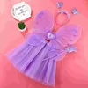 Scene Wear Soimiss 1 Set Little Girl Fairy Dress Costume Fjäril