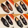 Top Men Loafers Designer Dress Shoes Genuine Calf Leather Italian Luxurious Handmade Slip Male Wedding Shoes Size 38-46