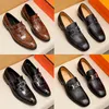 Mocassins de styliste en cuir de veau véritable pour hommes, chaussures de mariage luxueuses italiennes faites à la main, tailles 38 à 46