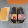 Homens Mulheres Chinelo Designer Casais Sandálias Piscina Travesseiro Conforto Mules Cobre Triplo Preto Rosa Marfim Verão Moda Slides Chinelos de Praia Sapatos Lisos 35-45