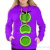 Erkek Hoodies Erkek Sweatshirt Kadınlar İçin Komik Mor Dürüstakat - Doprint Gündelik Hoodie Streatwear Günü