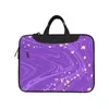 Briefcases Acid Marble Laptop Case Upgraded Durable Shockproof Protective Cover Briefcase Carrying Bag