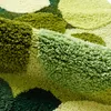 Carpet 3D Stereo Moss Tufted Rug for Living Room Bedroom Modern Green Forest Shaggy Bedside Floor Mat Anti slip Home Decor 230828