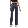 Lu Yoga Womens High-rise широкополосные брюки.