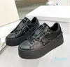 2023 Diseñadores casuales Zapato Famoso Italia Marca Zapatillas bajas Zapatillas abiertas Skate Zapato casual Hombres Mujeres Low-Top Calfskin Dhgate Deportes Entrenadores