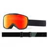 Лыжные очки против тумана сноуборд Двойной слои УФ -защита для бокалов миопии для взрослых 230828