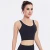 Traje de yoga Mujeres Tank Top U Tipo Sujetador sin respaldo Bralette Alambre Libre Brassiere Sexy Ropa interior sin costuras Streetwear Cultivo Chaleco Deportes Bras