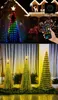 APP Luci intelligenti per l'albero di Natale RGBIC Forma a torre conica Colore modificato Decorazione natalizia con luci a LED colorate