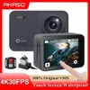Akaso V50X WiFiアクションカメラネイティブ4K30FPSスポーツカメラ付きEISタッチスクリーン調整可能ビューアングル131フィート防水カメラHKD230828