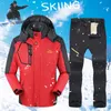 Skiing Suits Ski Equipment Suit Men Winter Outdoor Windproof Waterproof Warm Snow Jacket Pants And Snowboarding 230828