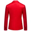 Costumes pour hommes Blazers 8 couleurs costume pour hommes affaires décontracté sans fer simple rangée simple bouton col fendu manteau de fête de mariage Slim Fit bureau Blazer 230828