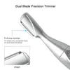 Eyebrow Trimmer Electric Mens and Womens Automatic Artifact Hair Removal Beauty Nybörjarverktyg 230828