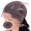 Bruine Lace Front Pruiken Menselijk Haar 13x6 Transparante Lace Front Pruiken Body Wave Bruine Pruik voor Zwarte Vrouwen