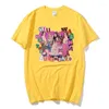 T-shirts pour hommes (G) i-dle Queencard Shirt Corée Kawaii Style 2023 Femmes / Hommes Esthétique Harajuku Graphics Tshirt Imprimer Sweat-shirt Coton Tees