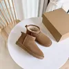 Designer Snow Boots Australia Mini Platform Boot Womens Tazz Slippers Tasman Slip-on Slides Winter Warm Booties Wool Suede Fur Sheep Skin Shoes Ankle Bootes Size 35-44