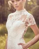 Urban Sexy Dresses Elegant Jumpsuit Wedding For Women 2023 Lace Applique Short Sleeve O Neck Vestidos De Novia Illusion Back Bridal Gowns 230828