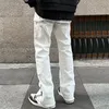 Pantaloni da uomo Cerniera alla caviglia Nero Streetwear Pantaloni da jogging Pantaloni cargo da uomo Y2K Pantaloni hip-hop dritti casual con coulisse Pantaloni Uomo 230828