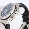 Women's Designer Watch 7750 Automatic Mechanical Movement 37mm size rubber strap diamond bezel Black chronograph dial and box
