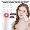 Face Care Devices Electric Eye Massager Cold Lifting Red And Blue Anti Wrinkle Aging Eliminate Dark Circles Beauty Tool 230828