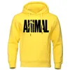 Men's Hoodies Sweatshirts Men's Hoodies ANIMAL Print Sportswear Sweatshirts Autumn Winter Cotton Top Fashion Quality Male Clothing Casual Pullover 230828