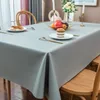 Table Cloth Washable waterproof oil resistant scald skin friendly tablecloth rectangular mesh red 230828