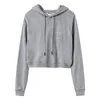 Womens Hoodies Sweatshirts Spring and Autumn Women Long Sleeve Fleece Tops Casual Ladies Black Grey Beige 230828