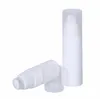 15ml 30ml 50ml白い空のプラスチックシャンプー化粧品サンプルコンテナエマルジョンローションエアレスポンプボトルSN4209