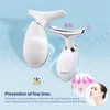 Ansiktsvårdsapparater CKEYIN Neck ansikte Lyftmaskin Ansikte Massager Pon Therapy Eye Massage Tool Vibration Anti Wrinkle Double Chin Remover 230828