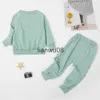 Kleidung Sets 2021 Herbst Baby Mädchen Kleidung Jungen Trainingsanzug Hosen 2 stücke Set Kinder Sport Anzüge Für Mädchen Outfits Kinder baumwolle Kleidung 14 Jahre x0828