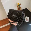 22% OFF Bag 2024 New Launch Designer Handbag Lingge Chain Half Round Saddle Embroidered Thread Women's Foreign Style Versatile Live Broadcast