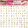 Autre hygiène bucco-dentaire 3 boîtes de dents dentaires ornement en cristal gemmes de dents diverses formes livraison aléatoire beauté diamant hygiène buccale matériaux de décoration dentaire 230826