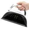 Nagelorter Nya 120/72W UV LED -lampa för gelpolska för alla naglar UV Gel semi permanent lack autosensor manikyrverktyg snabb frakt x0828