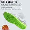 Shoe Parts Accessories Sport Insoles Pu Thicker Soft Shoes Man Women Heightened Sole Deodorant Breathable Cushion Running Pad for Feet 230826