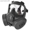 Beschermende kleding Tactisch gasmasker Navy SEAL M50 Mortal CS Legerventilator Uitgerust met buitenrijden Colpaly-masker Airsoft-uitrusting Tactische uitrusting HKD230826