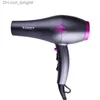 Nouveau Sèche-cheveux 3500W Sèche-cheveux électriques puissants KEMEY KM-8219 Sèche-cheveux à air Modélisation Outils de salon de coiffure Sèche-cheveux Ensembles Q230828