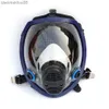 Toz geçirmez koruyucu giysiler Solunumcu Kimyasal Maske Gaz Boya Pestisit Sprey Silikon 6800 7 Laboratuvar Kaynağı İçin 1 Tam Yüz Filtresi HKD230828