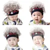 Berets 2023 Herbst Winter Baby Hüte Südkorea Afro Nette Wolle Dauerwelle Kinder Street Dance Hut Warme Kinder Hip Hop cap Perücke