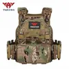 Men's Vests YAKEDA 1000D Nylon Durable Chaleco Tactico Multi-Cam Tactical Vest Plate Gilet Tactiqu Vest for Military Hunting 230827