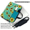 Bortkyror Pretty Sunflower Lightweight Computer PC Sleeve Case 13-15 I Laptop Bag