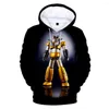 Felpe con cappuccio da uomo Mazinger Z Infinity stampa 3D Anime uomo donna moda felpa con cappuccio Harajuku ragazzi ragazze streetwear bambini vestiti robot