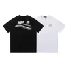 2023 Men's Designer Band T-shirt Fashion black and white Short sleeve luxury lettering T-shirt European size S-2XL#04