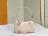 Designer Mini Mond Hobo Bag Tote Frauen Umhängetasche Handtaschen Damen Crossbody Luxurys Geldbeutel Achselhhandtasche Rose Lollipop