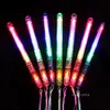 Fournitures de fête Baguette clignotante LED Glow Light Up Stick Bâtons lumineux colorés Concert Party Atmosphère Props Faveurs ChristmasLT521