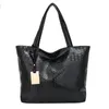 Sacs de soirée Marque Mode Casual Femmes Épaule Argent Or Noir Sac À Main En Cuir PU Femme Grand Sac Fourre-Tout Dames Sac À Main 230826