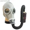 Skyddskläder vuxen återanvändbar mask 2 i 1 kemisk gasmask respirator ic stil gummimaterial full ansiktsskydd målar respirator hkd230826