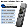 Stralingstesters Geigerteller Hoge precisie nucleaire stralingsdetector X-ray bèta-gammadetector Geigerteller Dosimeter 230827