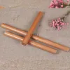 Solid Natural Wood Cooking Tools 4 Size Fondant Cake Decoration Rollers Dough Roller Kitchen Accessories Rolling Pin Portable HKD230828