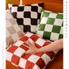 Pillow Home Living Room Sofa Decoration Case Velvet Material Fluffy Soft Skin-friendly Cover Modern Simple Wind